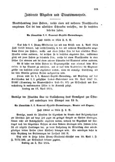 Verordnungsblatt für den Dienstbereich des K.K. Finanzministeriums für die im Reichsrate Vertretenen Königreiche und Länder : [...] : Beilage zu dem Verordnungsblatte für den Dienstbereich des K.K. Österr. Finanz-Ministeriums  18540523 Seite: 3