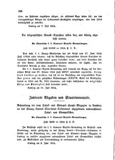 Verordnungsblatt für den Dienstbereich des K.K. Finanzministeriums für die im Reichsrate Vertretenen Königreiche und Länder : [...] : Beilage zu dem Verordnungsblatte für den Dienstbereich des K.K. Österr. Finanz-Ministeriums  18540727 Seite: 2