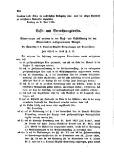 Verordnungsblatt für den Dienstbereich des K.K. Finanzministeriums für die im Reichsrate Vertretenen Königreiche und Länder : [...] : Beilage zu dem Verordnungsblatte für den Dienstbereich des K.K. Österr. Finanz-Ministeriums  18540727 Seite: 4