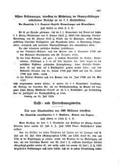 Verordnungsblatt für den Dienstbereich des K.K. Finanzministeriums für die im Reichsrate Vertretenen Königreiche und Länder : [...] : Beilage zu dem Verordnungsblatte für den Dienstbereich des K.K. Österr. Finanz-Ministeriums  18540801 Seite: 3