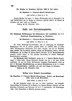 Verordnungsblatt für den Dienstbereich des K.K. Finanzministeriums für die im Reichsrate Vertretenen Königreiche und Länder : [...] : Beilage zu dem Verordnungsblatte für den Dienstbereich des K.K. Österr. Finanz-Ministeriums  18541005 Seite: 2