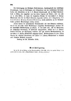 Verordnungsblatt für den Dienstbereich des K.K. Finanzministeriums für die im Reichsrate Vertretenen Königreiche und Länder : [...] : Beilage zu dem Verordnungsblatte für den Dienstbereich des K.K. Österr. Finanz-Ministeriums  18541209 Seite: 4