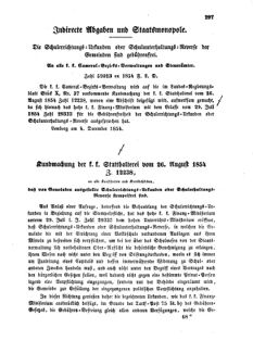 Verordnungsblatt für den Dienstbereich des K.K. Finanzministeriums für die im Reichsrate Vertretenen Königreiche und Länder : [...] : Beilage zu dem Verordnungsblatte für den Dienstbereich des K.K. Österr. Finanz-Ministeriums  18541215 Seite: 3