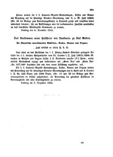 Verordnungsblatt für den Dienstbereich des K.K. Finanzministeriums für die im Reichsrate Vertretenen Königreiche und Länder : [...] : Beilage zu dem Verordnungsblatte für den Dienstbereich des K.K. Österr. Finanz-Ministeriums  18541215 Seite: 5