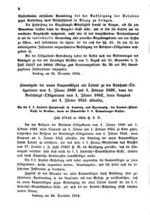 Verordnungsblatt für den Dienstbereich des K.K. Finanzministeriums für die im Reichsrate Vertretenen Königreiche und Länder : [...] : Beilage zu dem Verordnungsblatte für den Dienstbereich des K.K. Österr. Finanz-Ministeriums  18550110 Seite: 4