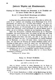 Verordnungsblatt für den Dienstbereich des K.K. Finanzministeriums für die im Reichsrate Vertretenen Königreiche und Länder : [...] : Beilage zu dem Verordnungsblatte für den Dienstbereich des K.K. Österr. Finanz-Ministeriums  18550313 Seite: 2