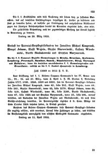 Verordnungsblatt für den Dienstbereich des K.K. Finanzministeriums für die im Reichsrate Vertretenen Königreiche und Länder : [...] : Beilage zu dem Verordnungsblatte für den Dienstbereich des K.K. Österr. Finanz-Ministeriums  18550418 Seite: 5