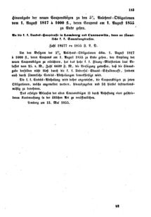 Verordnungsblatt für den Dienstbereich des K.K. Finanzministeriums für die im Reichsrate Vertretenen Königreiche und Länder : [...] : Beilage zu dem Verordnungsblatte für den Dienstbereich des K.K. Österr. Finanz-Ministeriums  18550523 Seite: 9