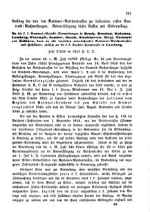 Verordnungsblatt für den Dienstbereich des K.K. Finanzministeriums für die im Reichsrate Vertretenen Königreiche und Länder : [...] : Beilage zu dem Verordnungsblatte für den Dienstbereich des K.K. Österr. Finanz-Ministeriums  18550608 Seite: 5