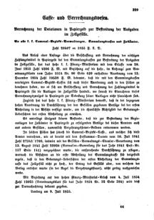 Verordnungsblatt für den Dienstbereich des K.K. Finanzministeriums für die im Reichsrate Vertretenen Königreiche und Länder : [...] : Beilage zu dem Verordnungsblatte für den Dienstbereich des K.K. Österr. Finanz-Ministeriums  18550725 Seite: 5