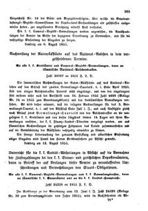 Verordnungsblatt für den Dienstbereich des K.K. Finanzministeriums für die im Reichsrate Vertretenen Königreiche und Länder : [...] : Beilage zu dem Verordnungsblatte für den Dienstbereich des K.K. Österr. Finanz-Ministeriums  18550825 Seite: 3