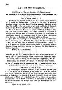 Verordnungsblatt für den Dienstbereich des K.K. Finanzministeriums für die im Reichsrate Vertretenen Königreiche und Länder : [...] : Beilage zu dem Verordnungsblatte für den Dienstbereich des K.K. Österr. Finanz-Ministeriums  18550905 Seite: 8