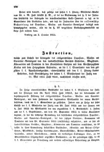 Verordnungsblatt für den Dienstbereich des K.K. Finanzministeriums für die im Reichsrate Vertretenen Königreiche und Länder : [...] : Beilage zu dem Verordnungsblatte für den Dienstbereich des K.K. Österr. Finanz-Ministeriums  18551008 Seite: 2