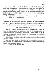 Verordnungsblatt für den Dienstbereich des K.K. Finanzministeriums für die im Reichsrate Vertretenen Königreiche und Länder : [...] : Beilage zu dem Verordnungsblatte für den Dienstbereich des K.K. Österr. Finanz-Ministeriums  18551025 Seite: 5