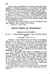 Verordnungsblatt für den Dienstbereich des K.K. Finanzministeriums für die im Reichsrate Vertretenen Königreiche und Länder : [...] : Beilage zu dem Verordnungsblatte für den Dienstbereich des K.K. Österr. Finanz-Ministeriums  18551108 Seite: 2