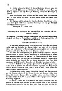 Verordnungsblatt für den Dienstbereich des K.K. Finanzministeriums für die im Reichsrate Vertretenen Königreiche und Länder : [...] : Beilage zu dem Verordnungsblatte für den Dienstbereich des K.K. Österr. Finanz-Ministeriums  18551108 Seite: 4