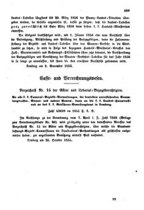 Verordnungsblatt für den Dienstbereich des K.K. Finanzministeriums für die im Reichsrate Vertretenen Königreiche und Länder : [...] : Beilage zu dem Verordnungsblatte für den Dienstbereich des K.K. Österr. Finanz-Ministeriums  18551108 Seite: 5