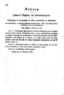 Verordnungsblatt für den Dienstbereich des K.K. Finanzministeriums für die im Reichsrate Vertretenen Königreiche und Länder : [...] : Beilage zu dem Verordnungsblatte für den Dienstbereich des K.K. Österr. Finanz-Ministeriums  18551130 Seite: 6