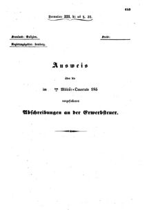 Verordnungsblatt für den Dienstbereich des K.K. Finanzministeriums für die im Reichsrate Vertretenen Königreiche und Länder : [...] : Beilage zu dem Verordnungsblatte für den Dienstbereich des K.K. Österr. Finanz-Ministeriums  18551229 Seite: 69