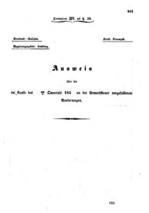 Verordnungsblatt für den Dienstbereich des K.K. Finanzministeriums für die im Reichsrate Vertretenen Königreiche und Länder : [...] : Beilage zu dem Verordnungsblatte für den Dienstbereich des K.K. Österr. Finanz-Ministeriums  18551229 Seite: 73