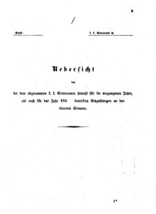 Verordnungsblatt für den Dienstbereich des K.K. Finanzministeriums für die im Reichsrate Vertretenen Königreiche und Länder : [...] : Beilage zu dem Verordnungsblatte für den Dienstbereich des K.K. Österr. Finanz-Ministeriums  18560112 Seite: 3