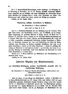 Verordnungsblatt für den Dienstbereich des K.K. Finanzministeriums für die im Reichsrate Vertretenen Königreiche und Länder : [...] : Beilage zu dem Verordnungsblatte für den Dienstbereich des K.K. Österr. Finanz-Ministeriums  18560118 Seite: 2