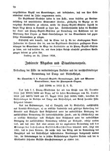 Verordnungsblatt für den Dienstbereich des K.K. Finanzministeriums für die im Reichsrate Vertretenen Königreiche und Länder : [...] : Beilage zu dem Verordnungsblatte für den Dienstbereich des K.K. Österr. Finanz-Ministeriums  18560125 Seite: 2