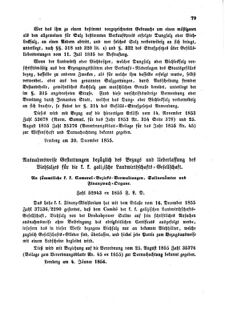 Verordnungsblatt für den Dienstbereich des K.K. Finanzministeriums für die im Reichsrate Vertretenen Königreiche und Länder : [...] : Beilage zu dem Verordnungsblatte für den Dienstbereich des K.K. Österr. Finanz-Ministeriums  18560125 Seite: 3