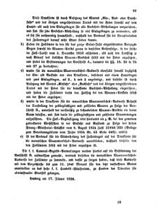 Verordnungsblatt für den Dienstbereich des K.K. Finanzministeriums für die im Reichsrate Vertretenen Königreiche und Länder : [...] : Beilage zu dem Verordnungsblatte für den Dienstbereich des K.K. Österr. Finanz-Ministeriums  18560125 Seite: 5