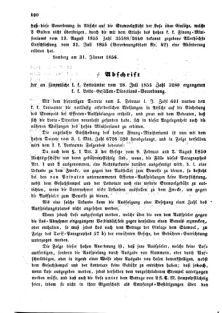 Verordnungsblatt für den Dienstbereich des K.K. Finanzministeriums für die im Reichsrate Vertretenen Königreiche und Länder : [...] : Beilage zu dem Verordnungsblatte für den Dienstbereich des K.K. Österr. Finanz-Ministeriums  18560215 Seite: 10