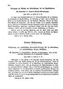 Verordnungsblatt für den Dienstbereich des K.K. Finanzministeriums für die im Reichsrate Vertretenen Königreiche und Länder : [...] : Beilage zu dem Verordnungsblatte für den Dienstbereich des K.K. Österr. Finanz-Ministeriums  18560220 Seite: 2