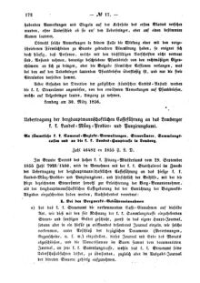 Verordnungsblatt für den Dienstbereich des K.K. Finanzministeriums für die im Reichsrate Vertretenen Königreiche und Länder : [...] : Beilage zu dem Verordnungsblatte für den Dienstbereich des K.K. Österr. Finanz-Ministeriums  18560411 Seite: 6