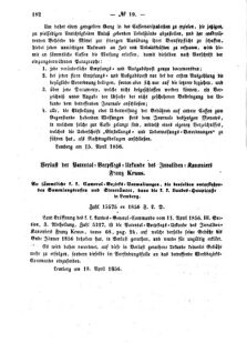 Verordnungsblatt für den Dienstbereich des K.K. Finanzministeriums für die im Reichsrate Vertretenen Königreiche und Länder : [...] : Beilage zu dem Verordnungsblatte für den Dienstbereich des K.K. Österr. Finanz-Ministeriums  18560423 Seite: 4