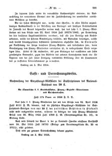 Verordnungsblatt für den Dienstbereich des K.K. Finanzministeriums für die im Reichsrate Vertretenen Königreiche und Länder : [...] : Beilage zu dem Verordnungsblatte für den Dienstbereich des K.K. Österr. Finanz-Ministeriums  18560516 Seite: 11