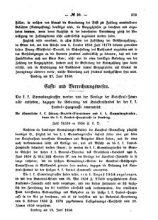 Verordnungsblatt für den Dienstbereich des K.K. Finanzministeriums für die im Reichsrate Vertretenen Königreiche und Länder : [...] : Beilage zu dem Verordnungsblatte für den Dienstbereich des K.K. Österr. Finanz-Ministeriums  18560709 Seite: 3