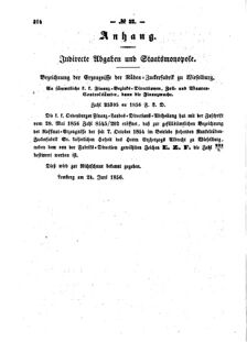 Verordnungsblatt für den Dienstbereich des K.K. Finanzministeriums für die im Reichsrate Vertretenen Königreiche und Länder : [...] : Beilage zu dem Verordnungsblatte für den Dienstbereich des K.K. Österr. Finanz-Ministeriums  18560709 Seite: 4