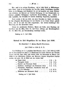 Verordnungsblatt für den Dienstbereich des K.K. Finanzministeriums für die im Reichsrate Vertretenen Königreiche und Länder : [...] : Beilage zu dem Verordnungsblatte für den Dienstbereich des K.K. Österr. Finanz-Ministeriums  18560712 Seite: 2