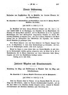 Verordnungsblatt für den Dienstbereich des K.K. Finanzministeriums für die im Reichsrate Vertretenen Königreiche und Länder : [...] : Beilage zu dem Verordnungsblatte für den Dienstbereich des K.K. Österr. Finanz-Ministeriums  18560712 Seite: 3