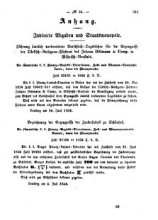 Verordnungsblatt für den Dienstbereich des K.K. Finanzministeriums für die im Reichsrate Vertretenen Königreiche und Länder : [...] : Beilage zu dem Verordnungsblatte für den Dienstbereich des K.K. Österr. Finanz-Ministeriums  18560718 Seite: 5