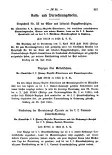 Verordnungsblatt für den Dienstbereich des K.K. Finanzministeriums für die im Reichsrate Vertretenen Königreiche und Länder : [...] : Beilage zu dem Verordnungsblatte für den Dienstbereich des K.K. Österr. Finanz-Ministeriums  18560719 Seite: 3