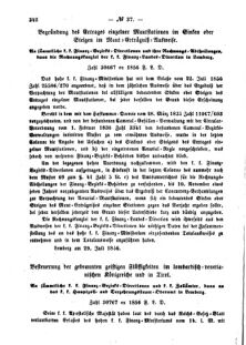 Verordnungsblatt für den Dienstbereich des K.K. Finanzministeriums für die im Reichsrate Vertretenen Königreiche und Länder : [...] : Beilage zu dem Verordnungsblatte für den Dienstbereich des K.K. Österr. Finanz-Ministeriums  18560807 Seite: 4