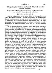 Verordnungsblatt für den Dienstbereich des K.K. Finanzministeriums für die im Reichsrate Vertretenen Königreiche und Länder : [...] : Beilage zu dem Verordnungsblatte für den Dienstbereich des K.K. Österr. Finanz-Ministeriums  18560813 Seite: 3