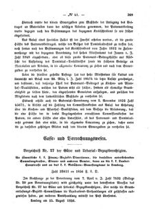 Verordnungsblatt für den Dienstbereich des K.K. Finanzministeriums für die im Reichsrate Vertretenen Königreiche und Länder : [...] : Beilage zu dem Verordnungsblatte für den Dienstbereich des K.K. Österr. Finanz-Ministeriums  18560829 Seite: 3