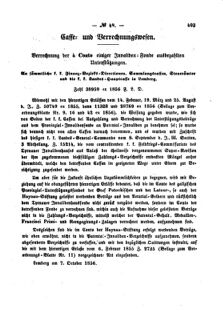 Verordnungsblatt für den Dienstbereich des K.K. Finanzministeriums für die im Reichsrate Vertretenen Königreiche und Länder : [...] : Beilage zu dem Verordnungsblatte für den Dienstbereich des K.K. Österr. Finanz-Ministeriums  18561015 Seite: 3