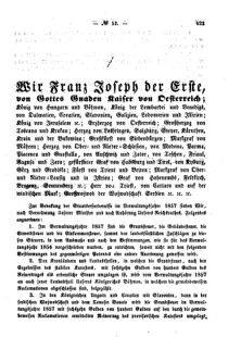 Verordnungsblatt für den Dienstbereich des K.K. Finanzministeriums für die im Reichsrate Vertretenen Königreiche und Länder : [...] : Beilage zu dem Verordnungsblatte für den Dienstbereich des K.K. Österr. Finanz-Ministeriums  18561031 Seite: 3