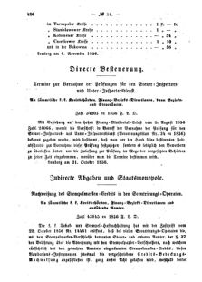 Verordnungsblatt für den Dienstbereich des K.K. Finanzministeriums für die im Reichsrate Vertretenen Königreiche und Länder : [...] : Beilage zu dem Verordnungsblatte für den Dienstbereich des K.K. Österr. Finanz-Ministeriums  18561108 Seite: 2