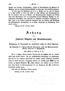 Verordnungsblatt für den Dienstbereich des K.K. Finanzministeriums für die im Reichsrate Vertretenen Königreiche und Länder : [...] : Beilage zu dem Verordnungsblatte für den Dienstbereich des K.K. Österr. Finanz-Ministeriums  18561108 Seite: 4