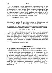 Verordnungsblatt für den Dienstbereich des K.K. Finanzministeriums für die im Reichsrate Vertretenen Königreiche und Länder : [...] : Beilage zu dem Verordnungsblatte für den Dienstbereich des K.K. Österr. Finanz-Ministeriums  18561118 Seite: 4