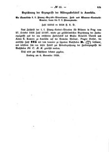 Verordnungsblatt für den Dienstbereich des K.K. Finanzministeriums für die im Reichsrate Vertretenen Königreiche und Länder : [...] : Beilage zu dem Verordnungsblatte für den Dienstbereich des K.K. Österr. Finanz-Ministeriums  18561118 Seite: 6