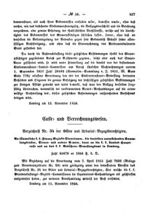 Verordnungsblatt für den Dienstbereich des K.K. Finanzministeriums für die im Reichsrate Vertretenen Königreiche und Länder : [...] : Beilage zu dem Verordnungsblatte für den Dienstbereich des K.K. Österr. Finanz-Ministeriums  18561122 Seite: 3